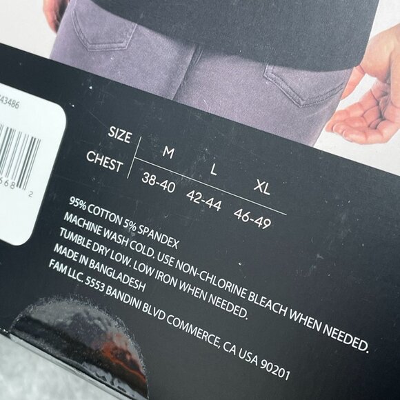 Banana Republic 3-Pack Medium V-Neck T-Shirts 95% Cotton Black a1482 - Picture 3 of 5